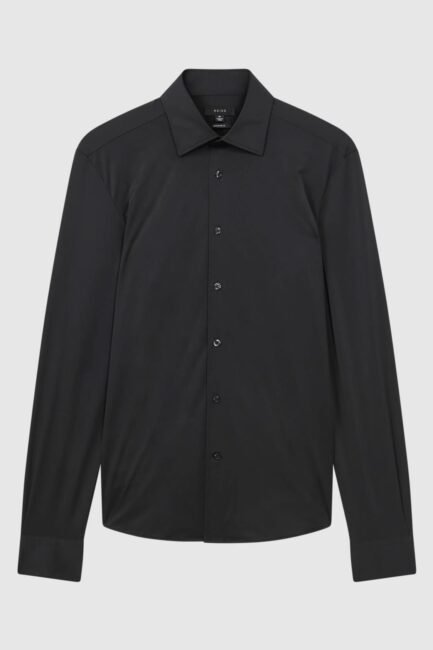 Regular Fit Cotton Blend Shirt