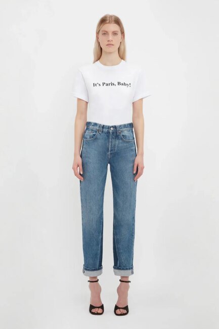 Julia Jean In Contrast Wash